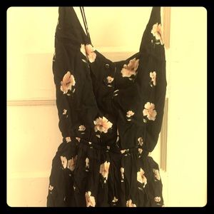 Midi length floral sundress